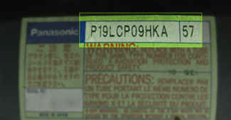 Panasonic P number: P19LCP09HKA